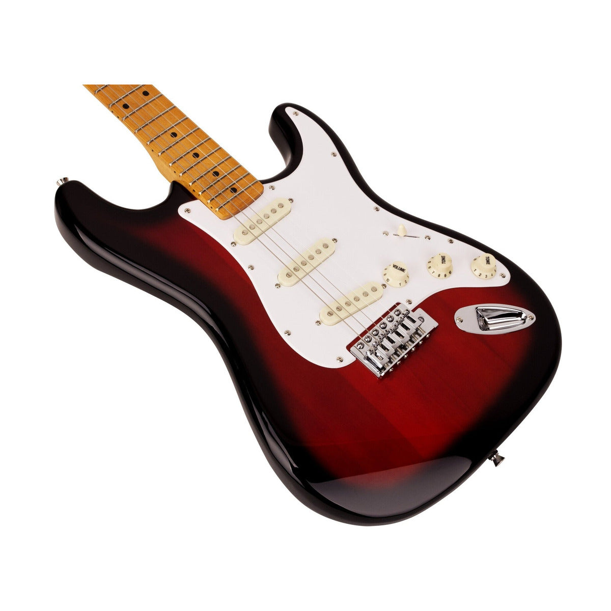 SX SST57 Strat Electric Guitar – Maple, 2-Tone Sunburst