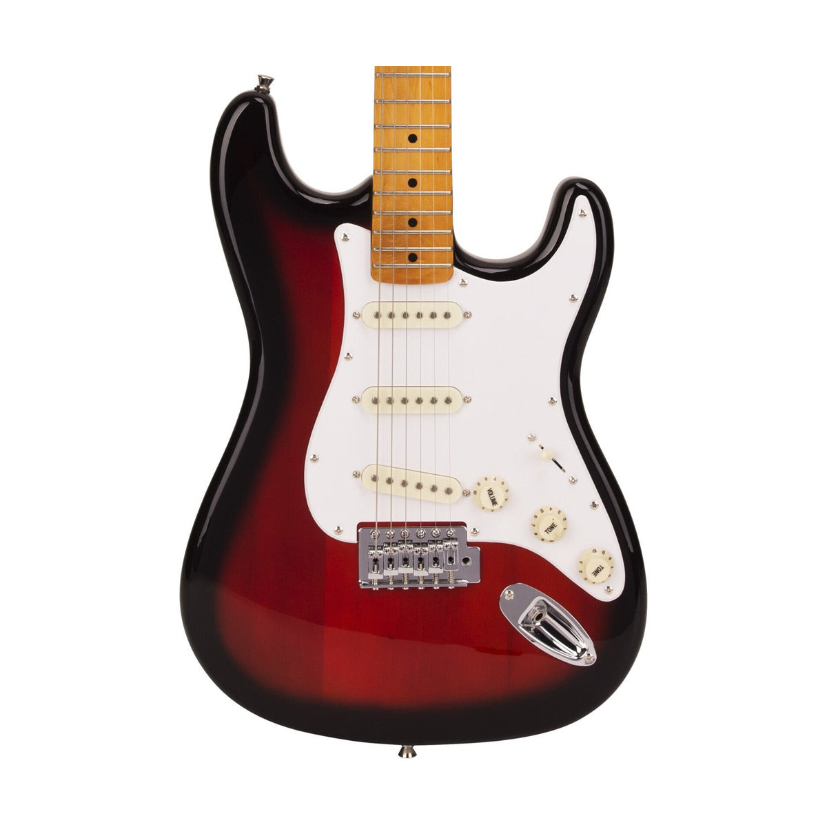 SX SST57 Strat Electric Guitar – Maple, 2-Tone Sunburst