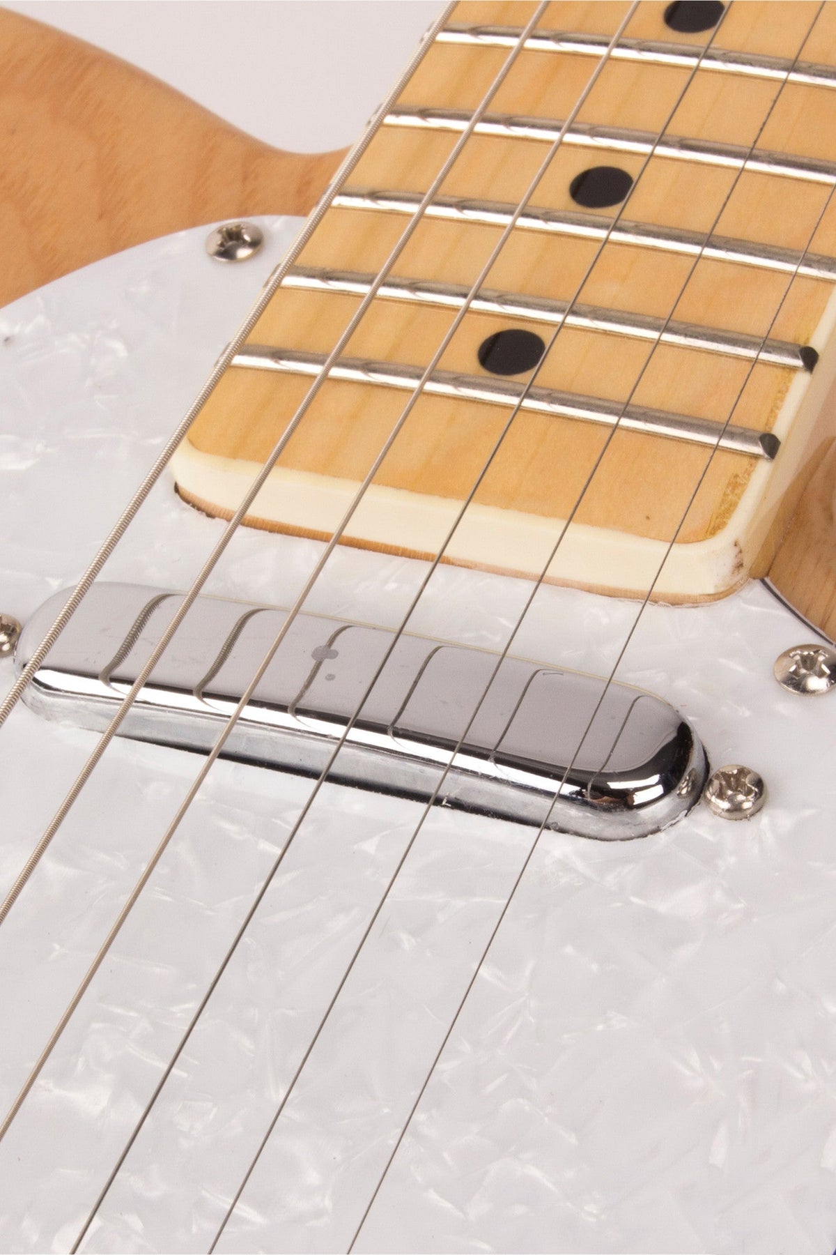 SX STL Tele Electric Guitar – Ash Body, Natural