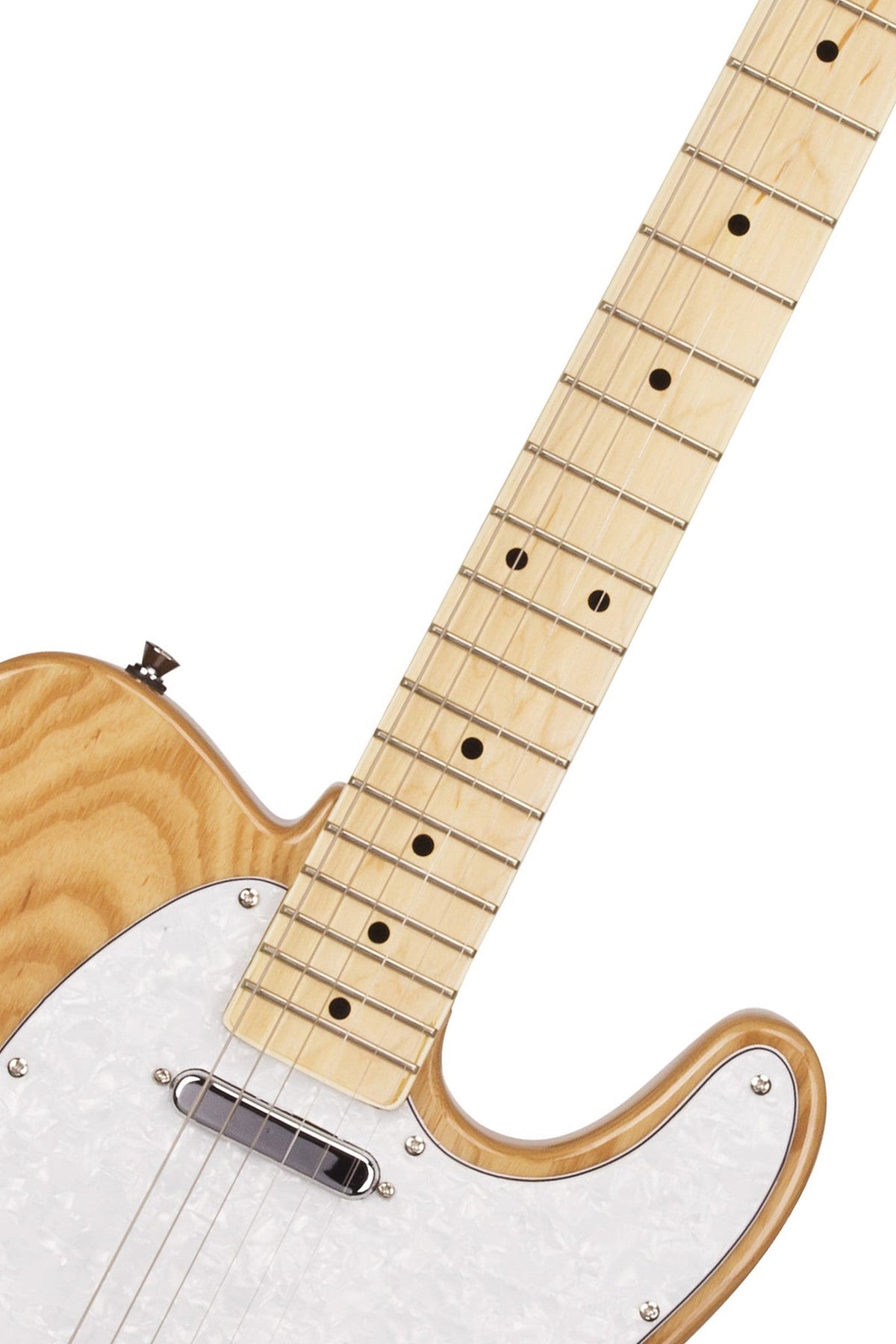 SX STL Tele Electric Guitar – Ash Body, Natural