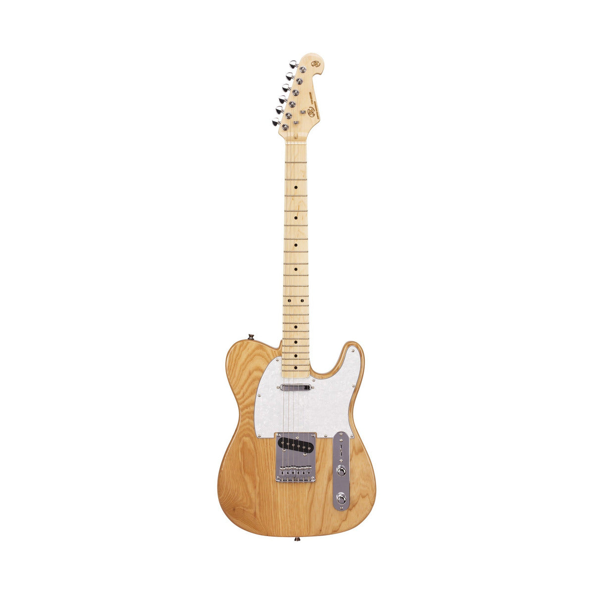 SX STL Tele Electric Guitar – Ash Body, Natural