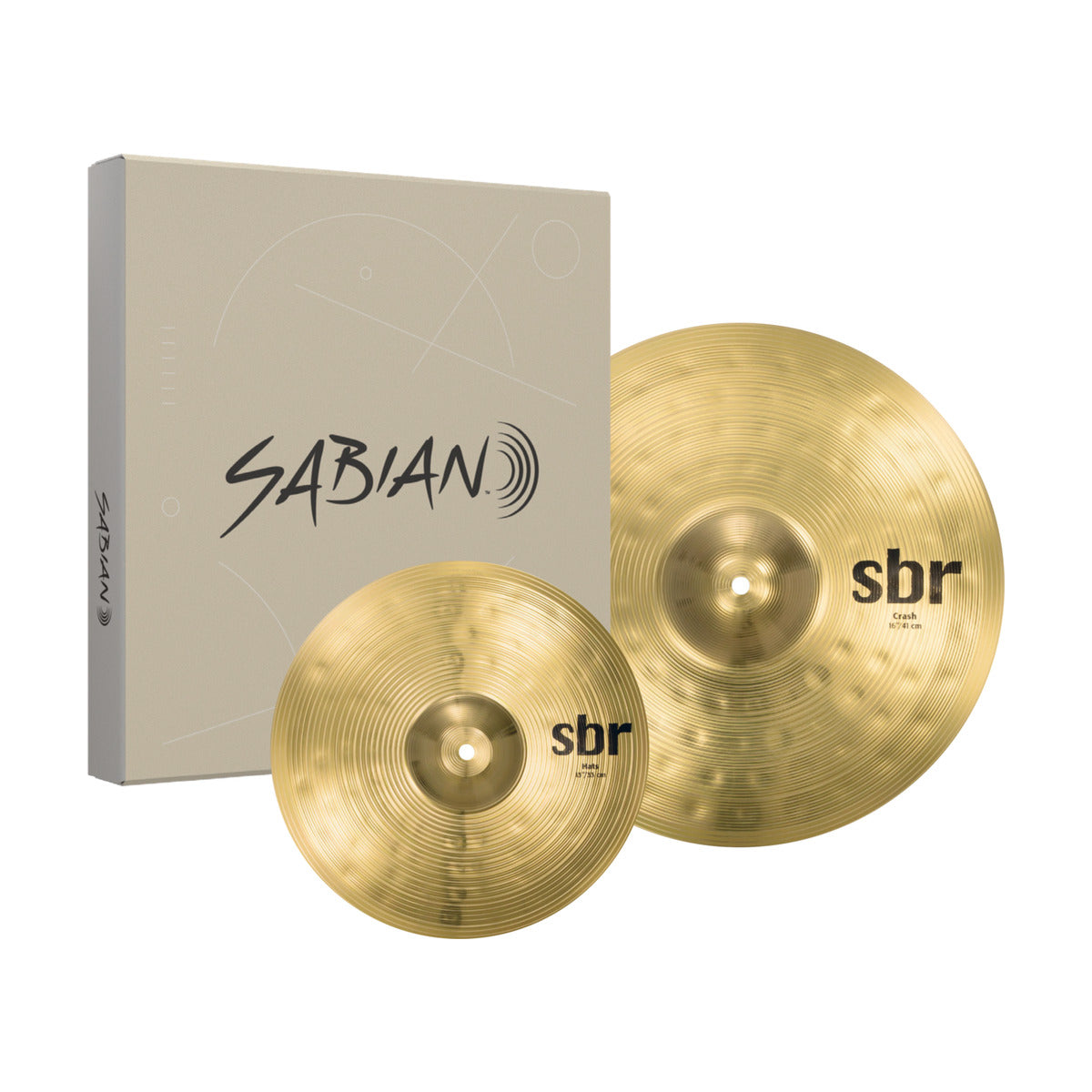 Sabian Cymbal Pack - Sbr First Pack 13" Hats 16" Crash