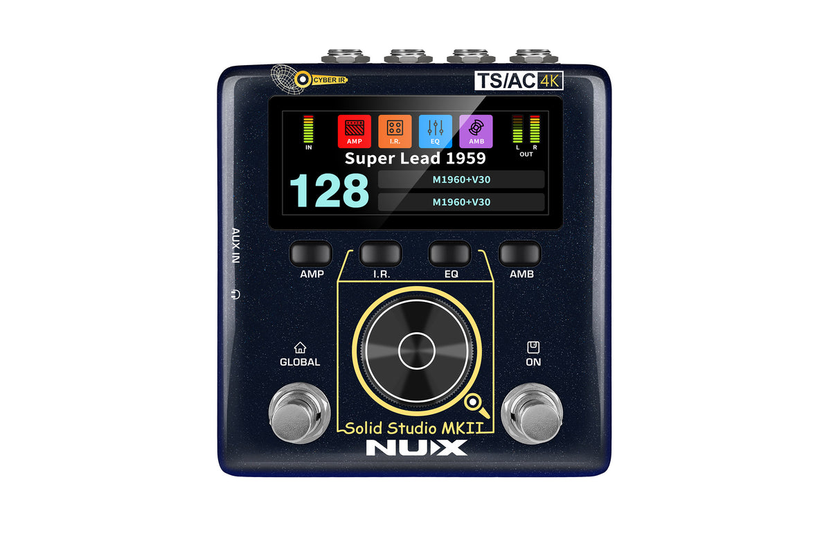 NUX NSS-6 Solid Studio MKII – Amp & Cab Simulator Pedal — official NUX photo 1