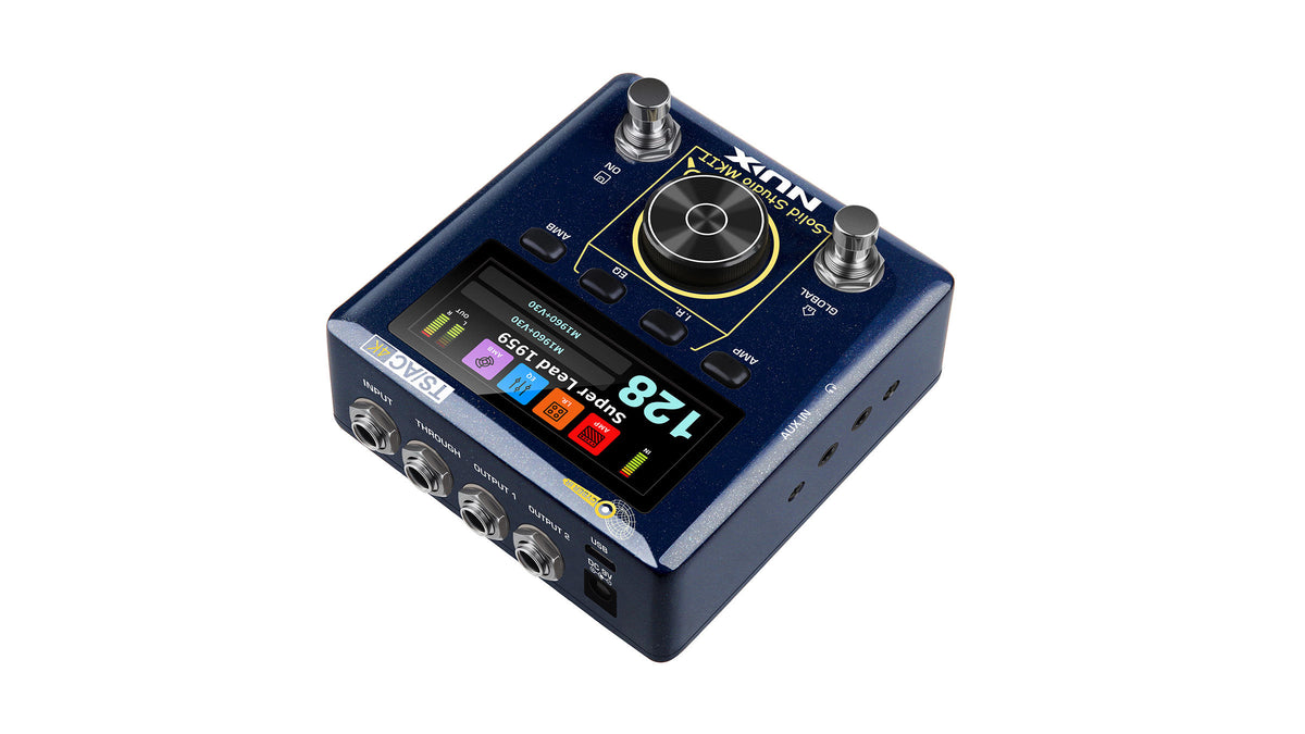 NUX NSS-6 Solid Studio MKII – Amp & Cab Simulator Pedal — official NUX photo 5