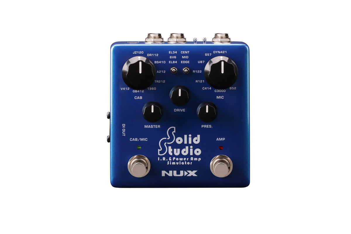 NUX NSS-5 Solid Studio IR & Amp Simulator Effects Pedal — official NUX photo 1