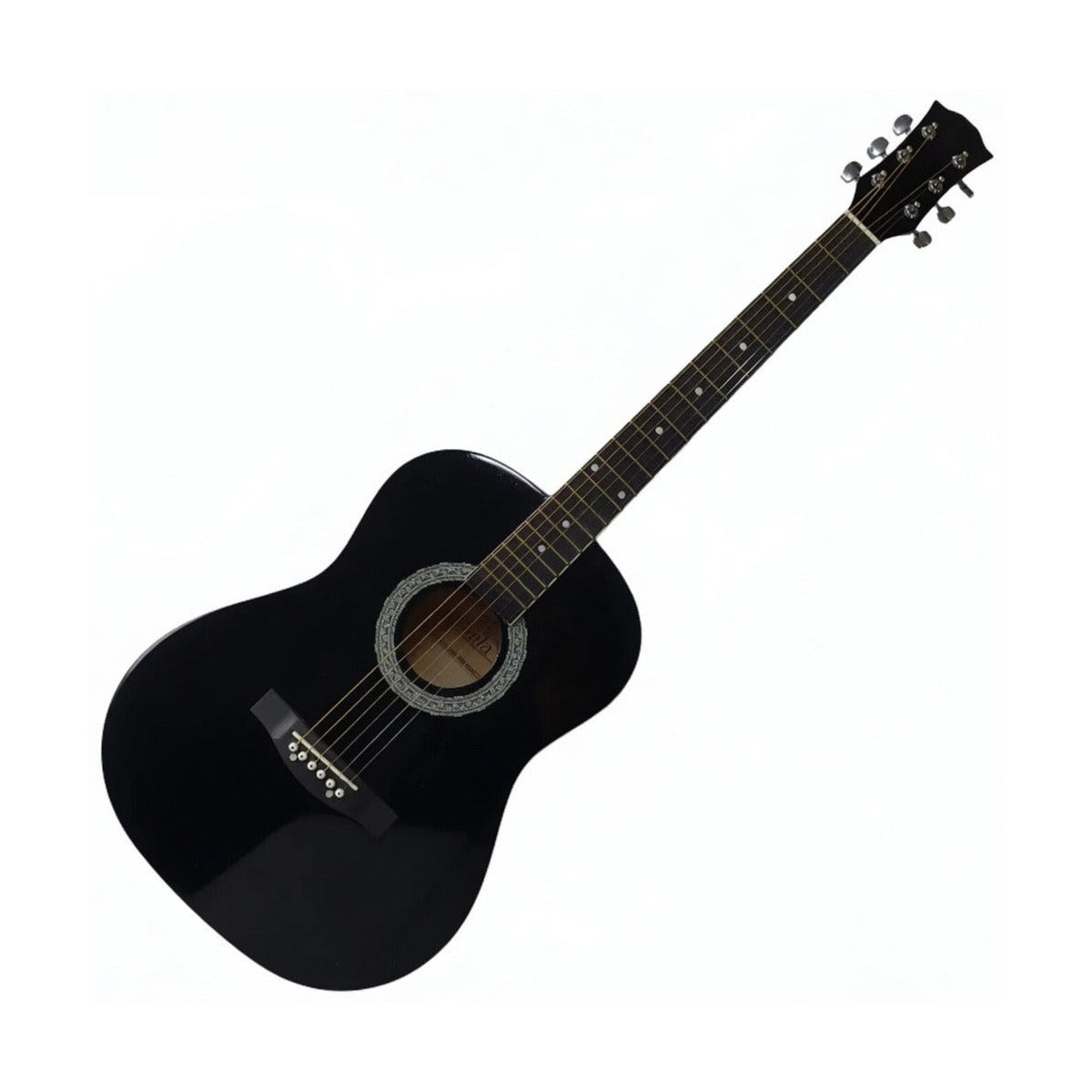 Sonata PGE120 38" Steel String Acoustic Guitar – Black