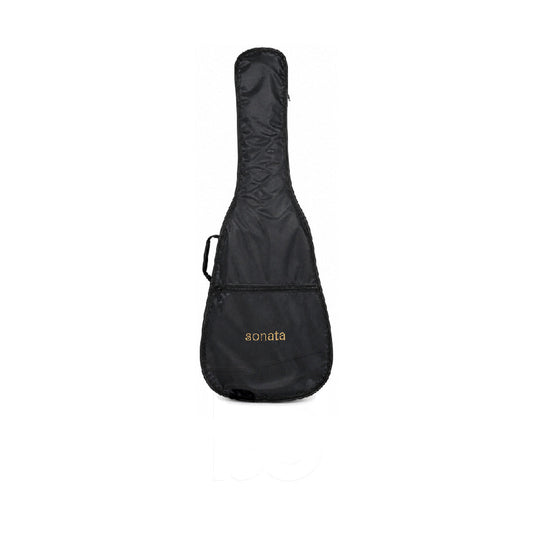 Sonata Unpadded Guitar Gig Bag Black Nylon Single Strap Lightweight Soft Bag