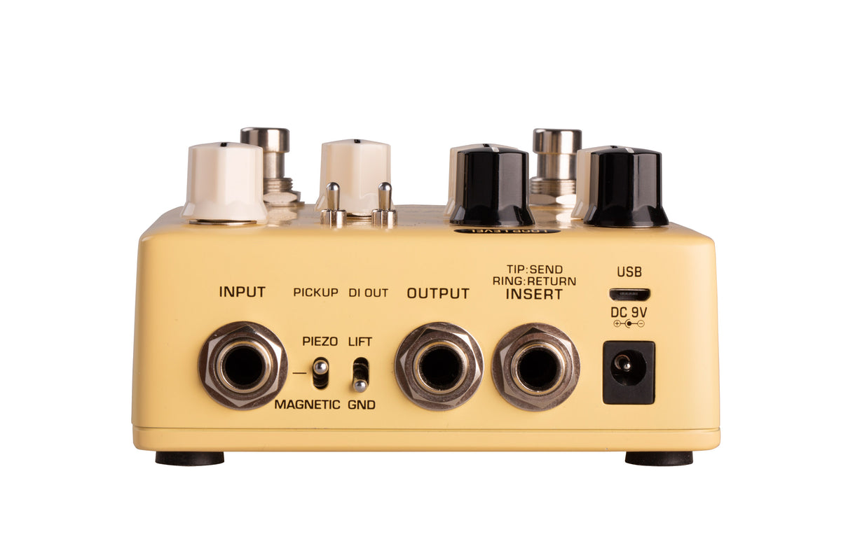 NUX Stageman Floor Acoustic Preamp & DI Pedal – Acoustic Guitar Processor — official NUX photo 2