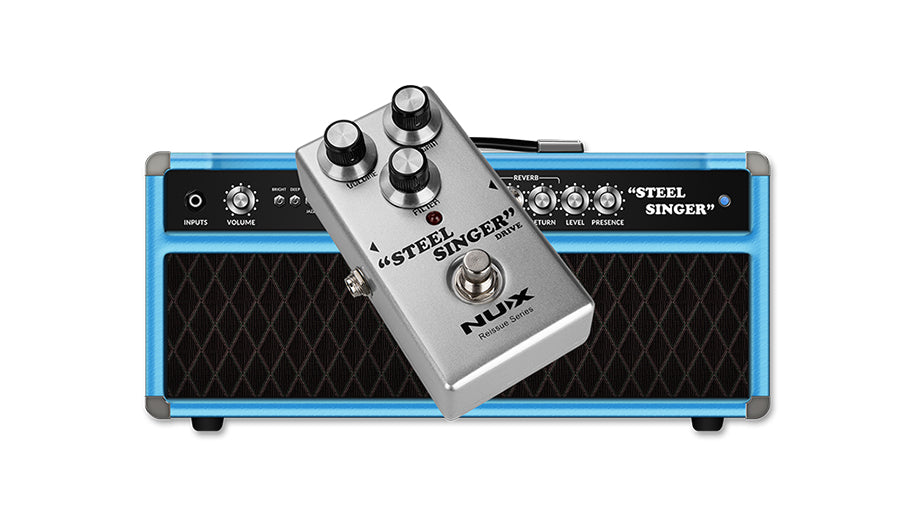 NUX Steel Singer Drive – Analog Overdrive Pedal (Reissue Series) — official NUX photo 7