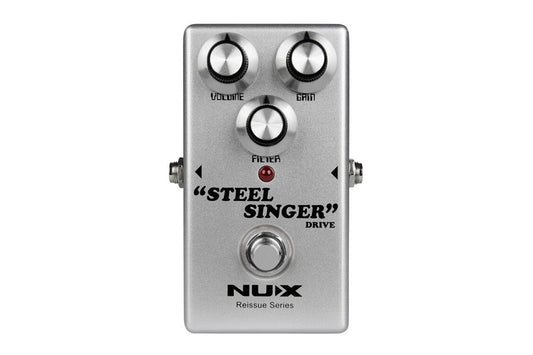NUX Steel Singer Drive – Analog Overdrive Pedal (Reissue Series) — official NUX photo 1