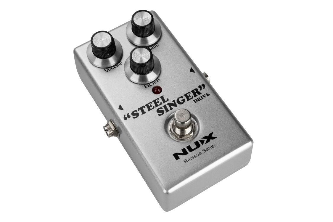 NUX Steel Singer Drive – Analog Overdrive Pedal (Reissue Series) — official NUX photo 2
