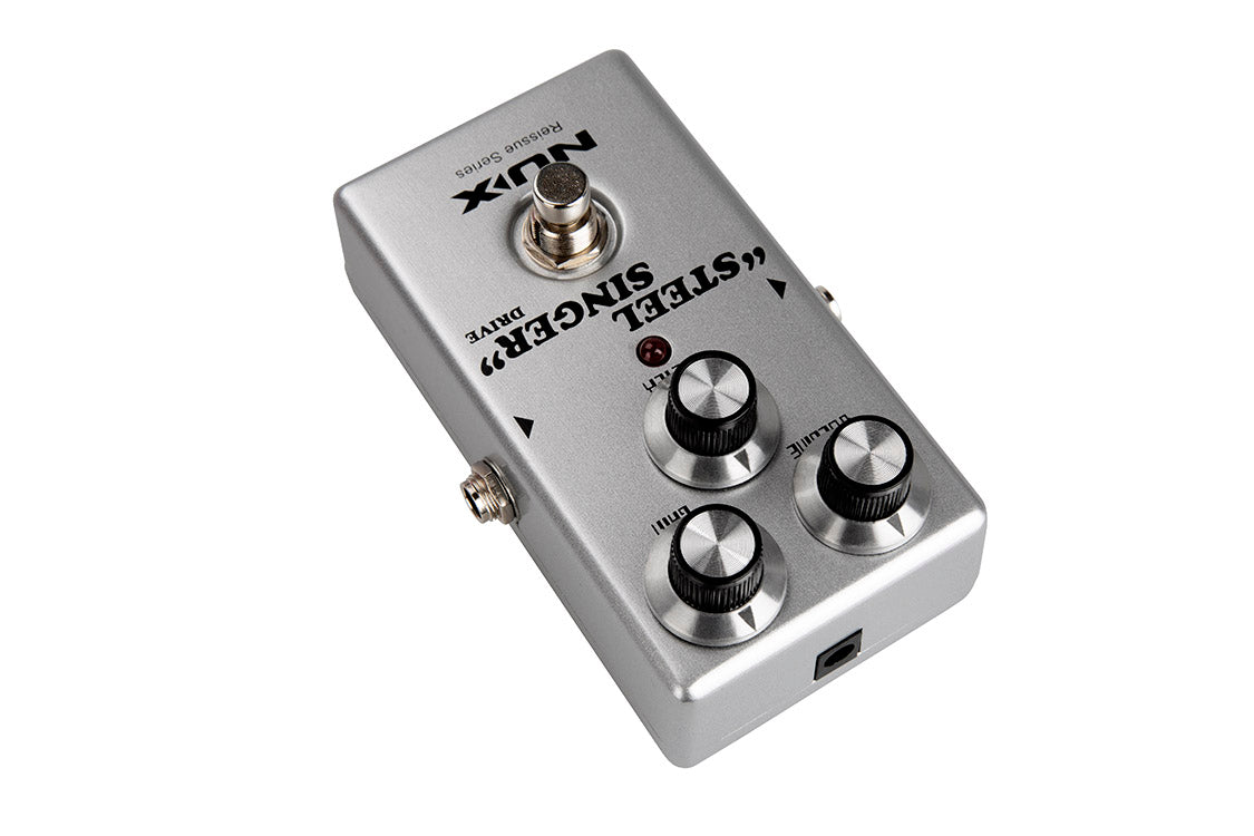 NUX Steel Singer Drive – Analog Overdrive Pedal (Reissue Series) — official NUX photo 4