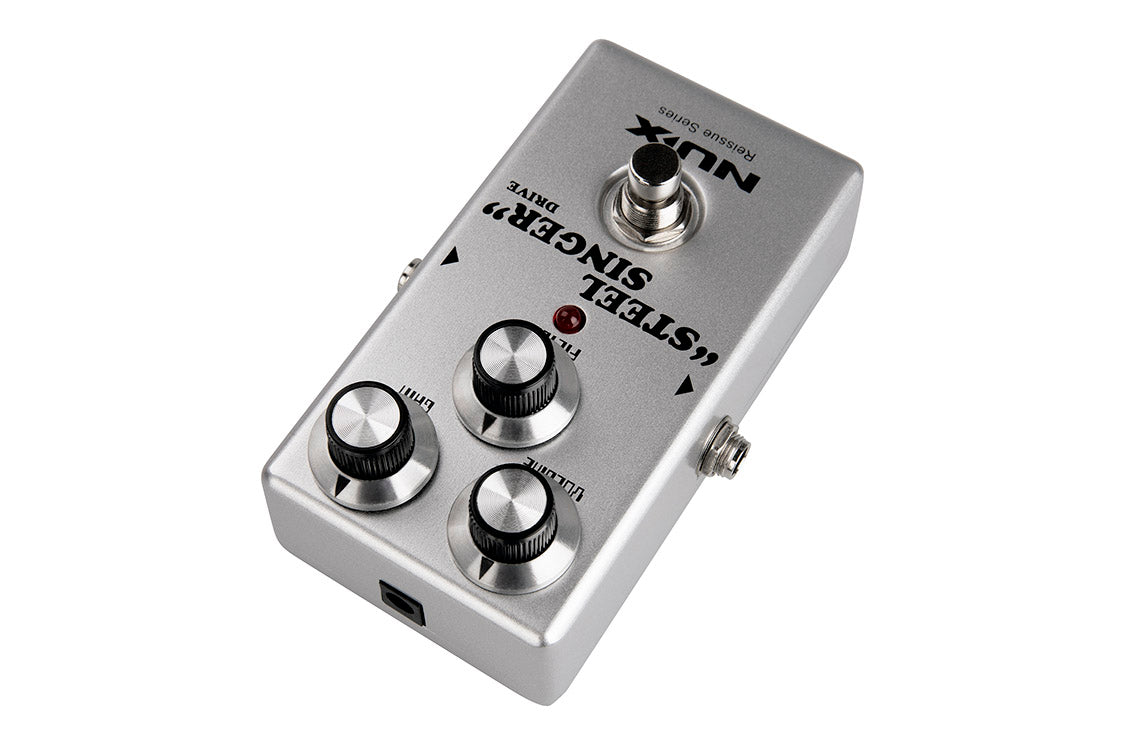 NUX Steel Singer Drive – Analog Overdrive Pedal (Reissue Series) — official NUX photo 5