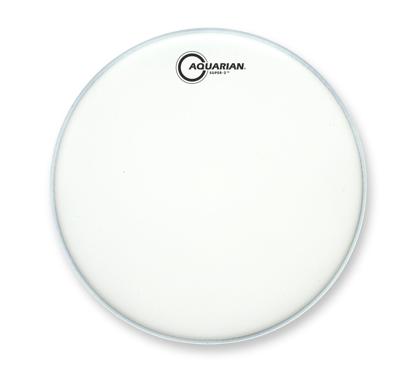 Aquarian 13" Super-2 White Texture Coated 5/7 Double Ply Drumhead