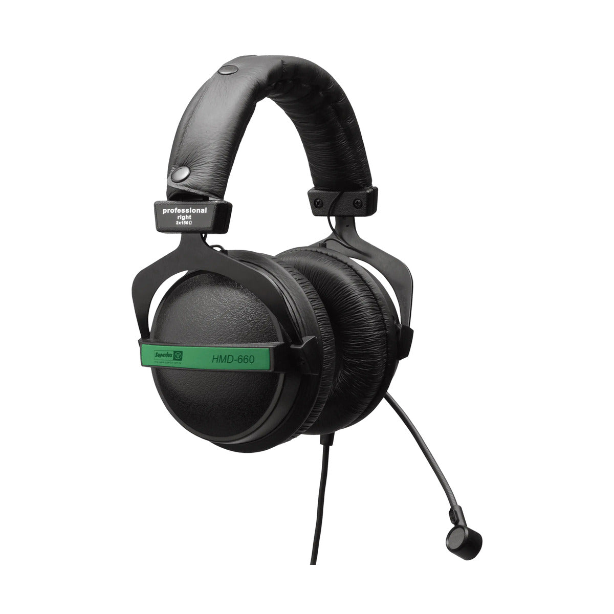 Superlux HDM660E Pro Headphone with Microphone Black
