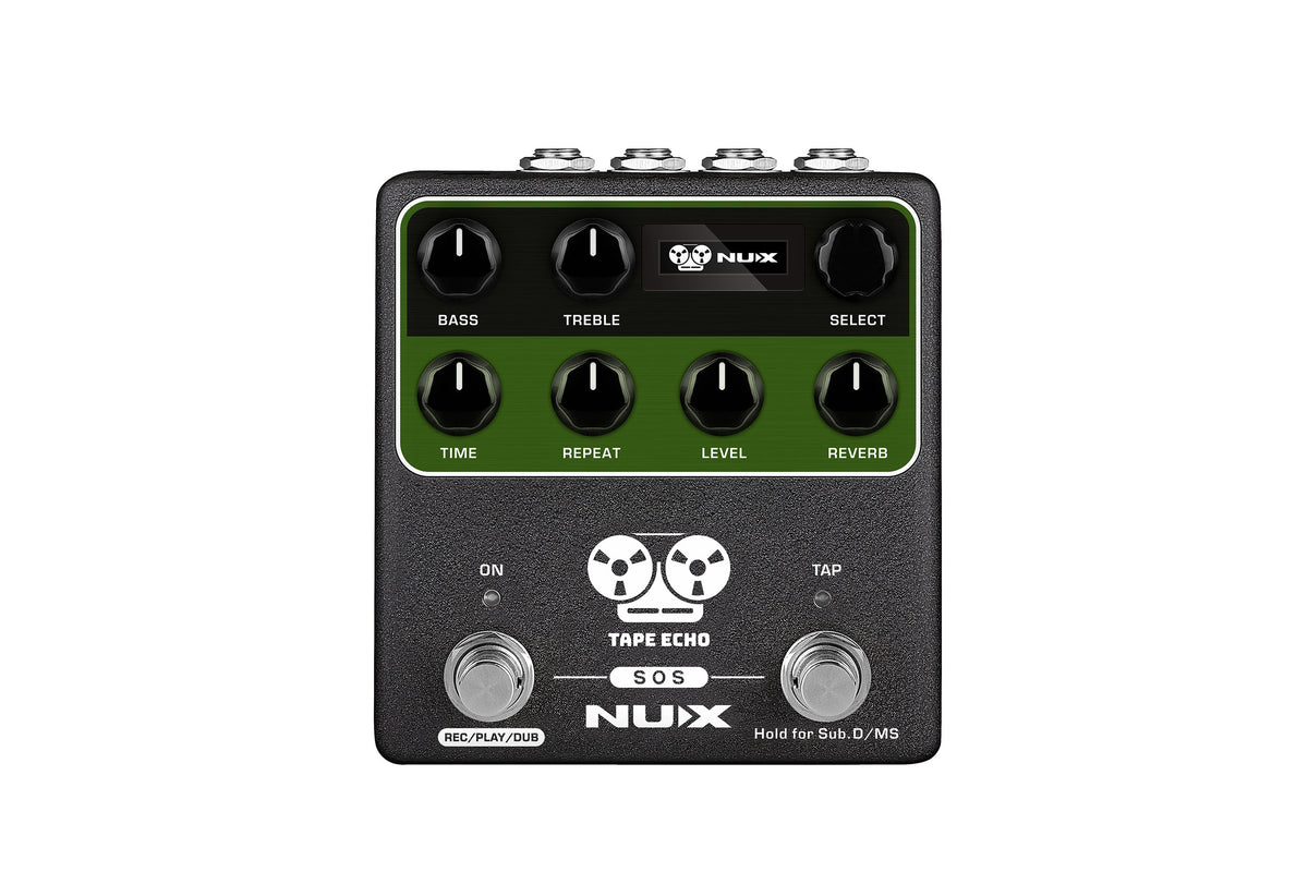 NUX Tape Echo Delay Effects Pedal – Vintage Tape-Style Echo with Modulation — official NUX photo 1