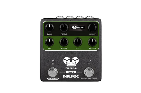NUX Tape Echo Delay Effects Pedal – Vintage Tape-Style Echo with Modulation — official NUX photo 1