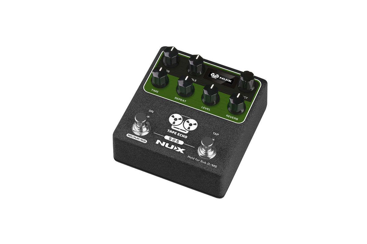 NUX Tape Echo Delay Effects Pedal – Vintage Tape-Style Echo with Modulation — official NUX photo 3