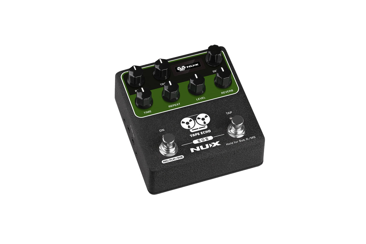 NUX Tape Echo Delay Effects Pedal – Vintage Tape-Style Echo with Modulation — official NUX photo 4