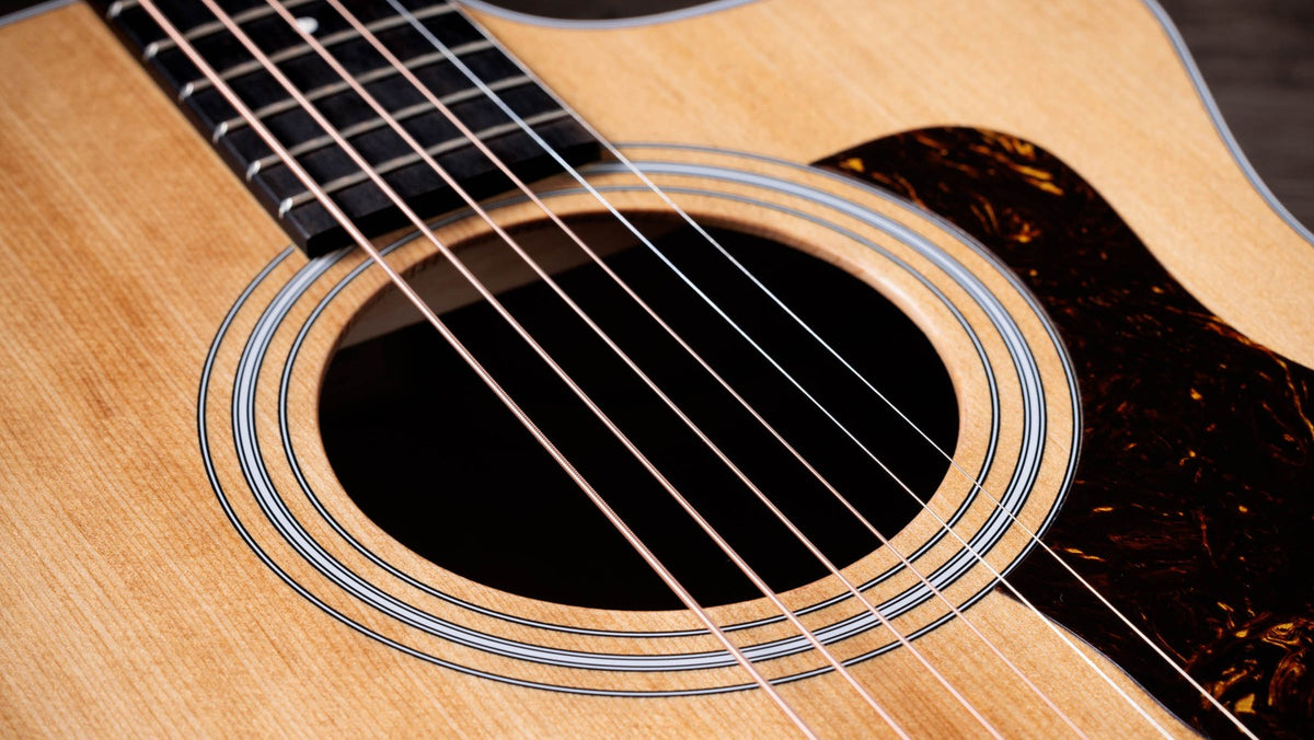 Taylor 214ce Layered Walnut Acoustic-Electric Guitar - soundhole