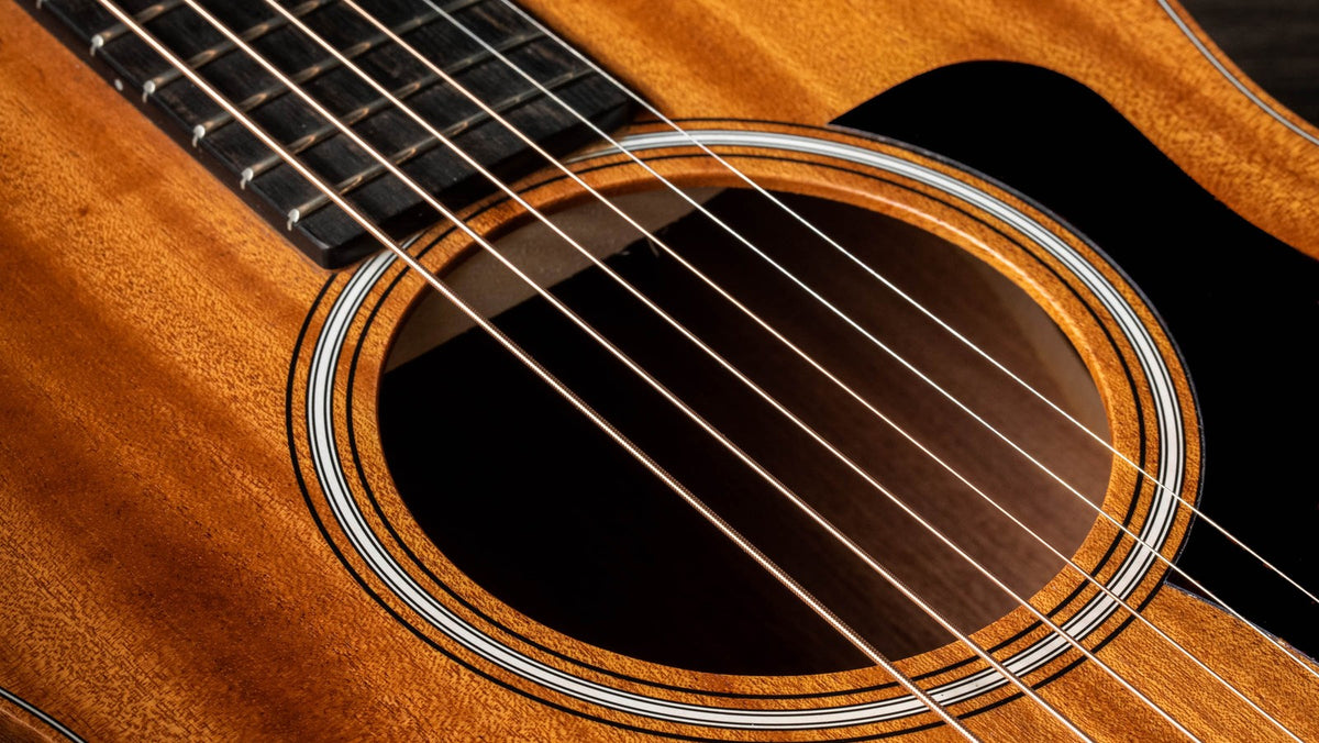 Taylor GS Mini-e Mahogany Acoustic-Electric Guitar - soundhole