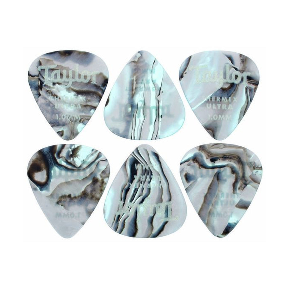 Taylor Celluloid Pick Abalone 0.71Mm