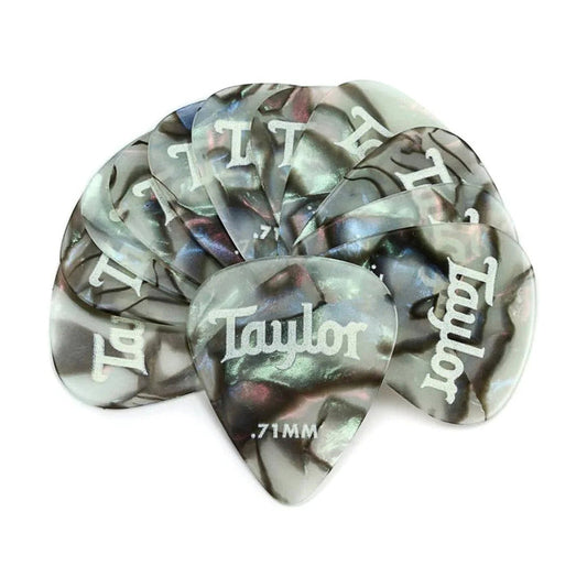 Taylor Celluloid Pick Abalone 0.71Mm — hero 1