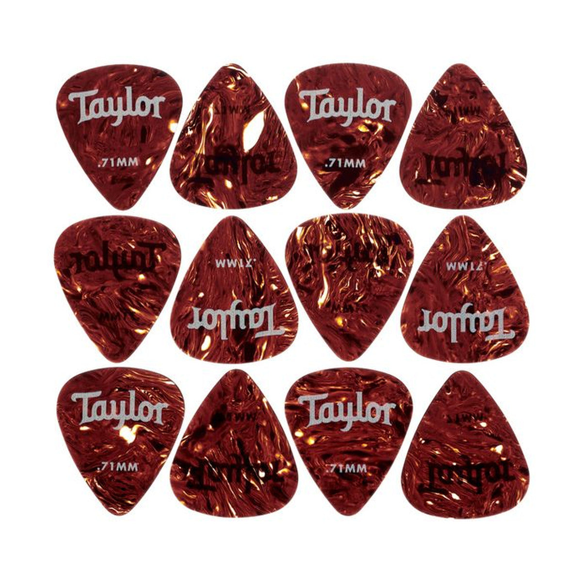 Taylor Celluloid Pick Tort Shell 0.71mm