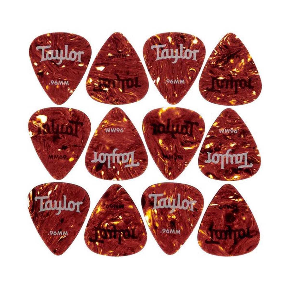 Taylor Celluloid Pick Tort Shell 0.96mm