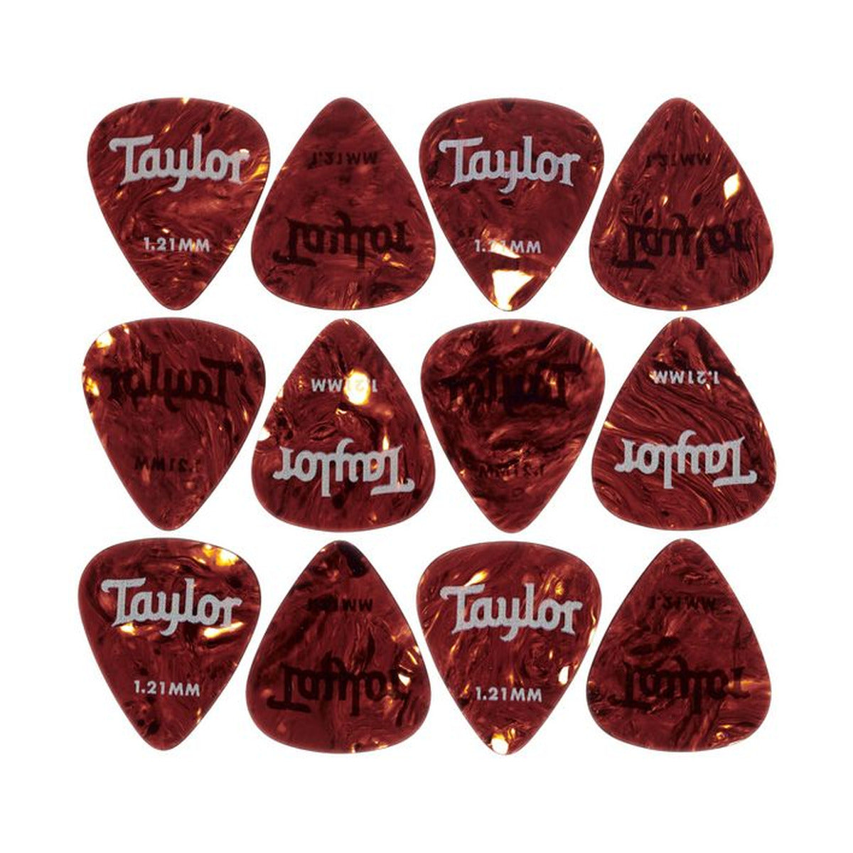 Taylor Celluloid Pick Tort Shell 1.21mm