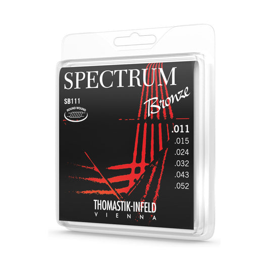 Official Thomastik-Infeld — Thomastik Strings - Acoustic Spectrum Round Wound 011