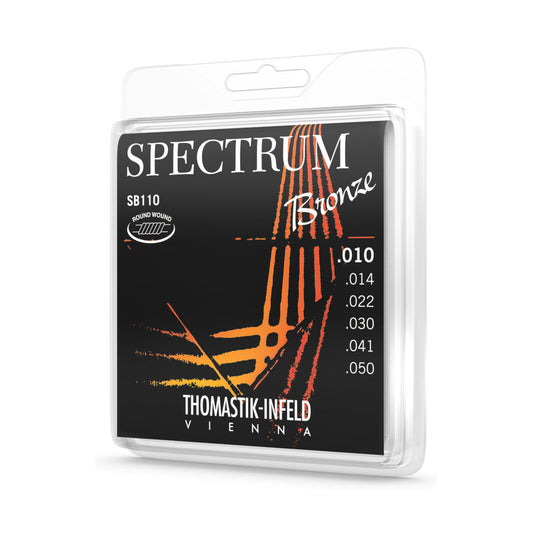 Official Thomastik-Infeld — Thomastik Strings-acoustic Spectrum Round Wound 010