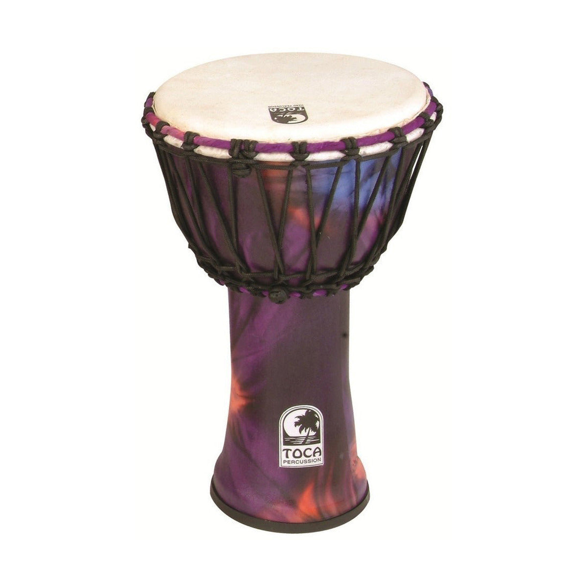 TOCA 7'' Freesyle Ropetuned Djembe - Purple