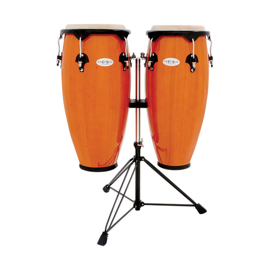 TOCA 10'' + 11'' Synergy Series CONGA SET WITH STAND - AMBER