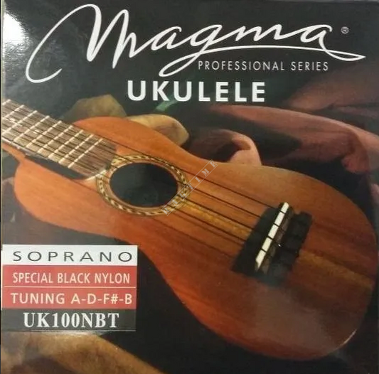 Magma Soprano Ukulele Strings – Black Nylon