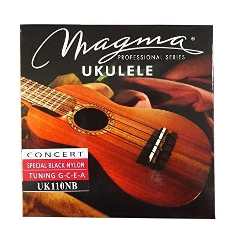 Magma Concert Ukulele Strings – Black Nylon