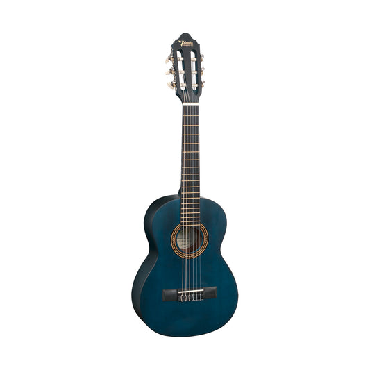 Valencia 1/4 Classic Guitar Trans Blue