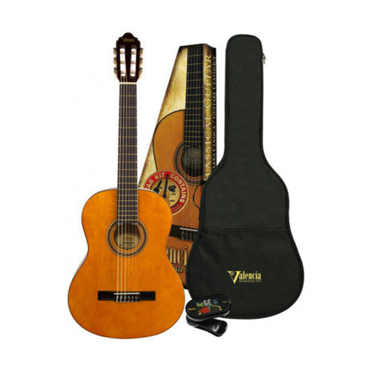 Valencia 3/4 Classic Guitar Kit Natural — image 1