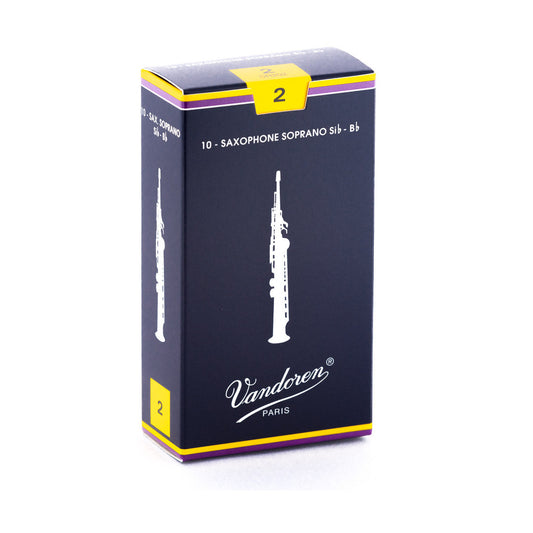 Vandoren Classic Soprano Saxophone Reeds 2 – Box of 10 — official Vandoren image 1