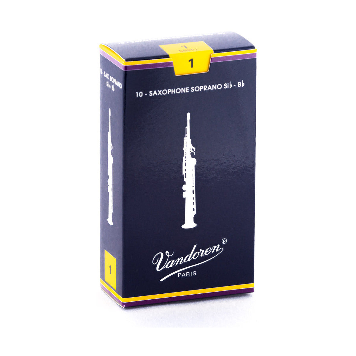 Vandoren Classic Soprano Saxophone Reeds 1 – Box of 10 — official Vandoren image 1