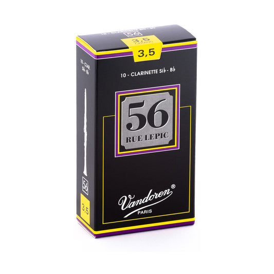 Vandoren Reed Clarinet 56rue 3.5 Leptic — image 1