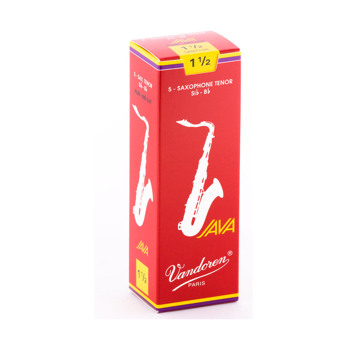Vandoren Reed Tenor Java Red Cut 1.5