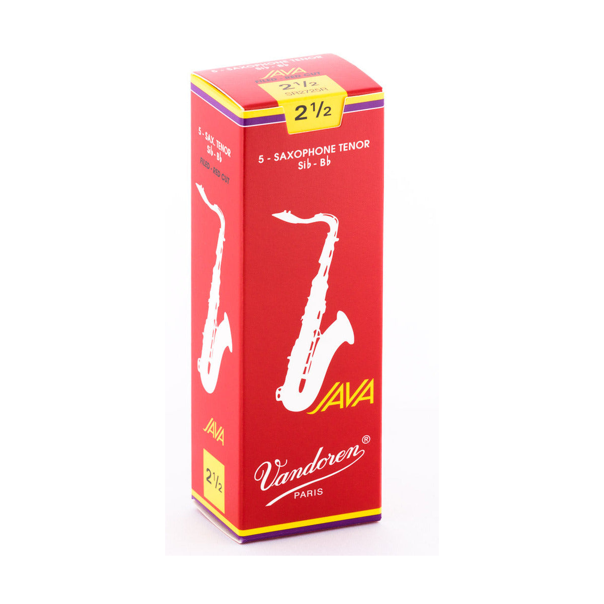 Vandoren Reed Tenor Java Red Cut 2.5
