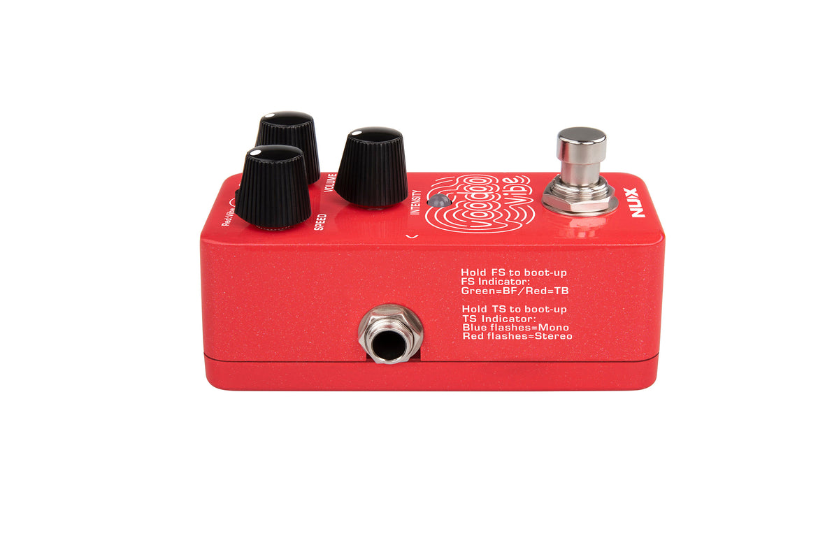 NUX Voodoo Vibe Uni-Vibe Modulation Guitar Effects Pedal — official NUX photo 5