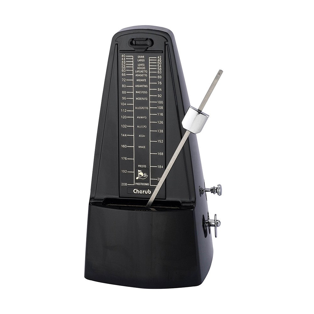 Cherub WSM-305 Mechanical Metronome – Black