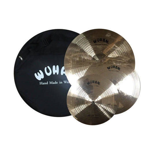 Wuhan B10 Cymbal Set 14" 16" 20 by BK