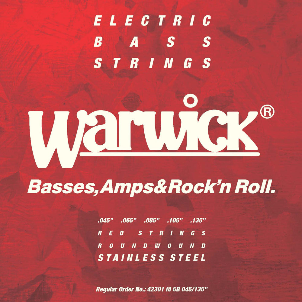 Warwick 42301M5B Red Label Bass Strings