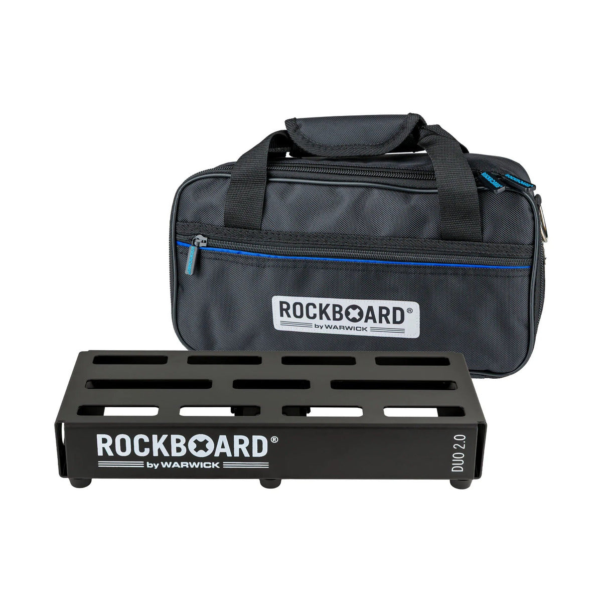 Warwick RockBoard Duo 2.0 Pedalboard with Gig Bag RBOB20DUOB