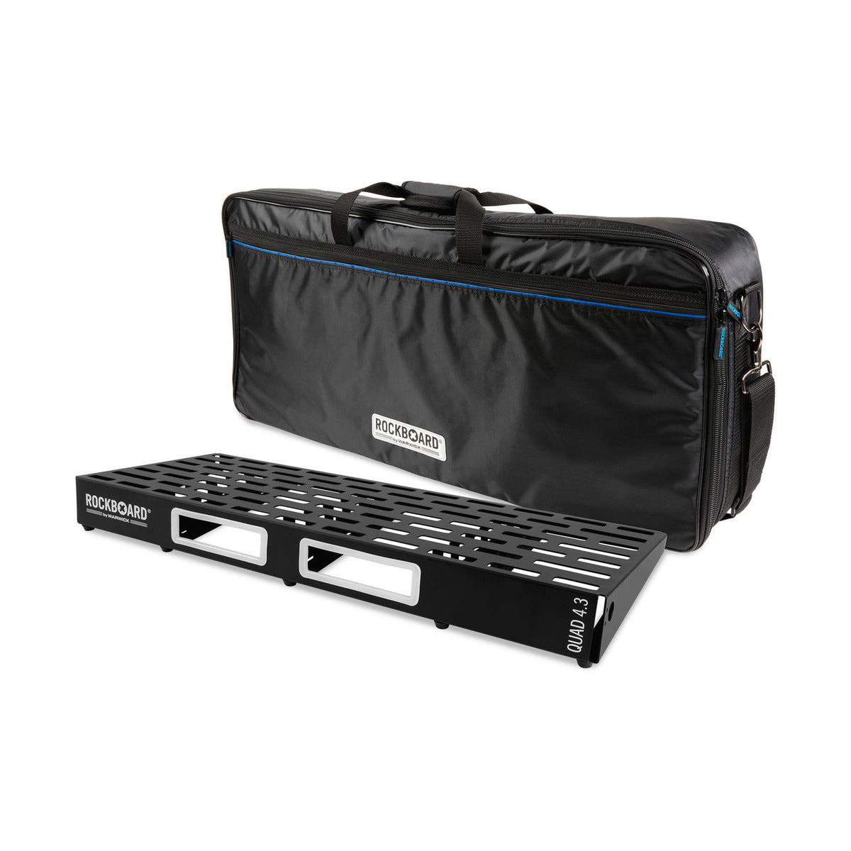 Warwick RockBoard Quad 4.3 Pedalboard with Gig Bag RBO43QUADB