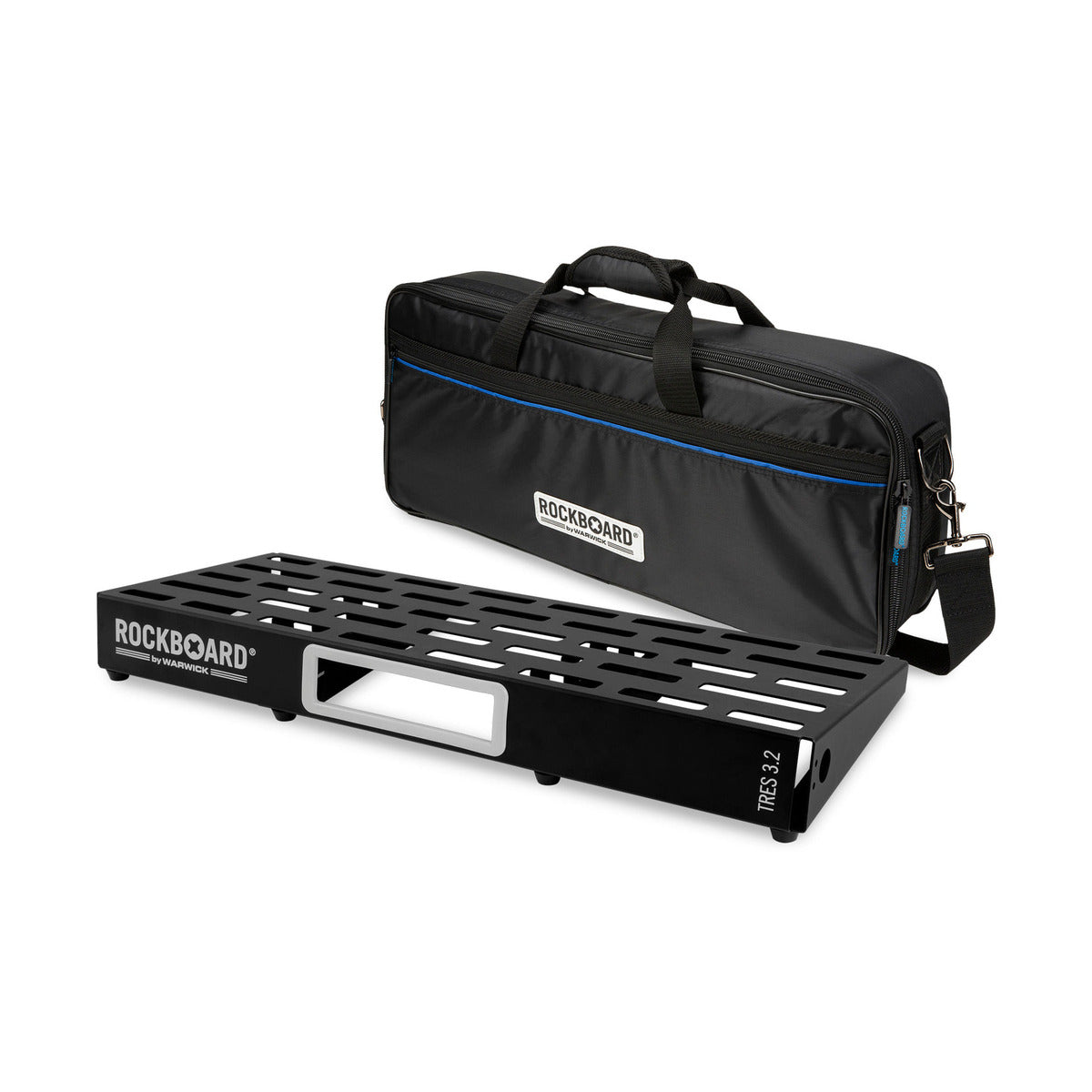 Warwick RockBoard Tres 3.2 Pedalboard with Gig Bag RBO32TRESB